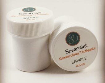 Remineralizing Toothpaste Sample