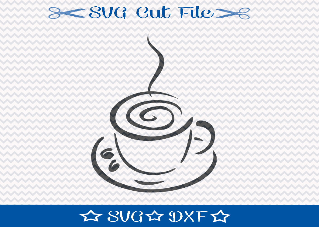 Download Coffee Cup SVG File / SVG Cut File / SVG Download
