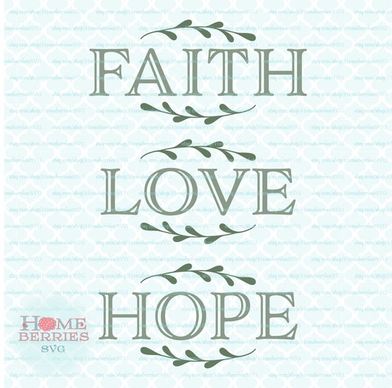 Download Faith Hope Love Bundle Christian Religious Sign Ideas svg dxf