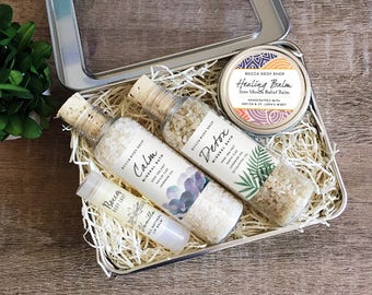 Bath Gift Set, Spa Gift Set, Bath Salts, Skincare, Bath and Body, Spa Gift, Gift for Her, Spa Kit, Skin Care Kit, Spa Set, Spa Gift Sets