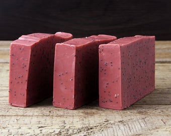 Pink Grapefruit & Australian Clay Soap / Vegan / Palm Oil Free / Handmade in Australia