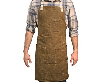Readywares Waxed Canvas Utility Apron (Tan)