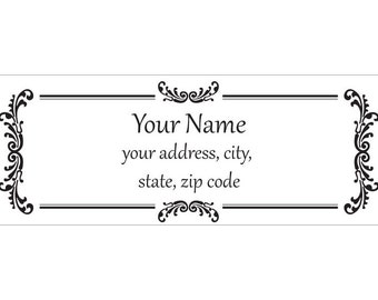 Christmas Address Labels Vintage Truck & Tree Labels Little