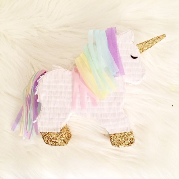 Mini Unicorn Piñata Unicorn Piñata Filled with Prizes
