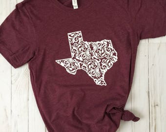 Texas shirt | Etsy