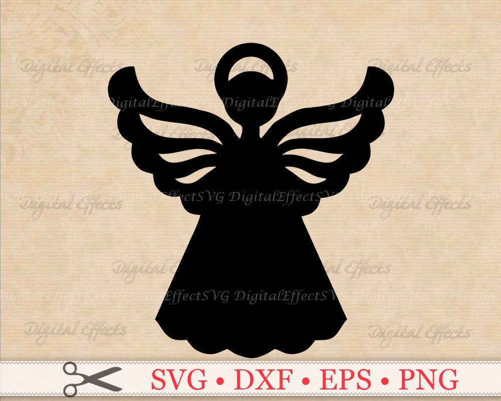 Download ANGEL SVG File Christmas Angel Svg Png Eps Dxf Files