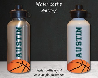 Basketball Gift, Basketball Water Bottle, Basketball Team, Team Gift, Personalized Water Bottle, Sports Water Bottle, Water Bottle