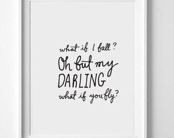 Erin Hanson 'What If You Fly' Quote Cuff Bracelet - Stainless Steel Encouragement Gift - View #7