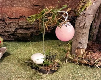 Fairy Garden Lantern, Glow Garden Lantern, Fairy Lantern, OOAK Fairy Lantern, Fairy Lights, Fairy Garden Accessory, Fairy Garden Lights