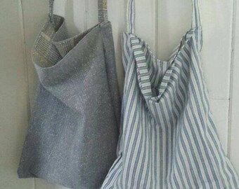 Totes, farmers market bags, tote bags, striped tote, reusable grocery bag, produce bag, reusable produce bag, assortment of styles, red tote