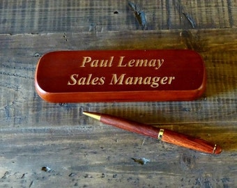 Rosewood Pen, Engraved Pen, Engraved Pen Set, Custom Pens, Pens, Wooden Pens, Ink Pens, Personalized Pens, Pen Set, Pen Case