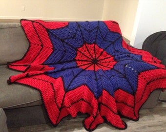 Crochet Round Ripple Afghan