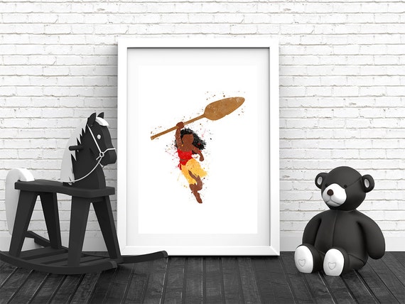 Printable Moana Hawaiian Wall Art Decor