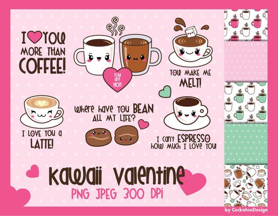 Download 50% OFF, Valentine clip art, kawaii clip art, kawaii ...
