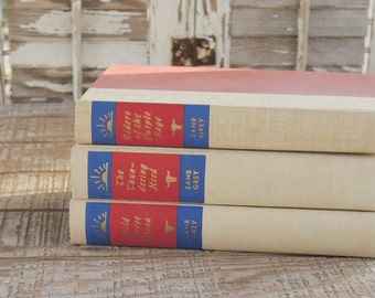 Zane Grey Hardback Books Set of 3 Wild Horse Mesa The Thundering Herd Riders of the Purple Sage