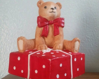 SALE!!! Vintage Schmid Music Box - Gordon Fraser Music Box - Teddy Bear Music Box