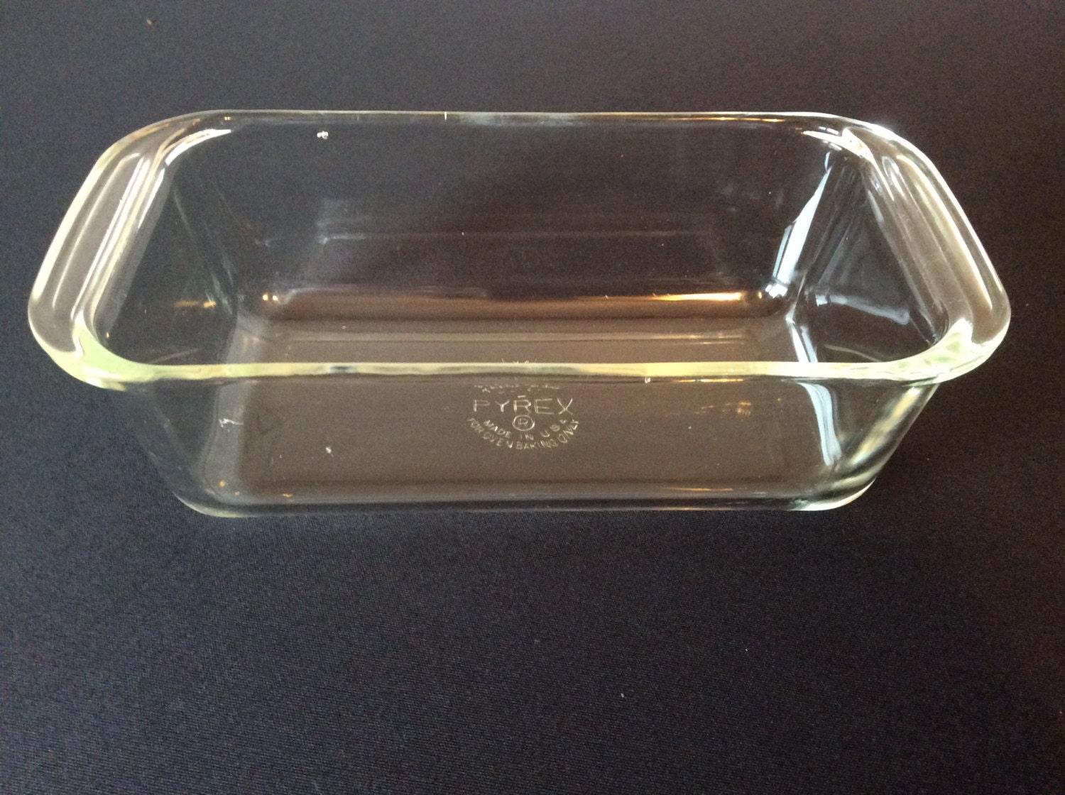 Vintage Pyrex #213 DD-11 Clear Glass Loaf Pan from VintageGlassBySheila ...