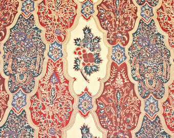 Le Manach Batik Raisin Cotton Designer Fabric by the yard