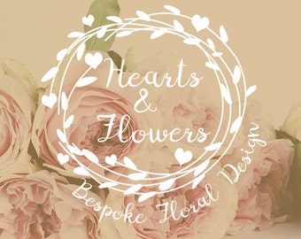 Logo Design / Premade Logo Design / Custom Logo Design / Business logo / Watermark & Logo. Elegant Floral Logo. 1 Logo and 1 Watermark!