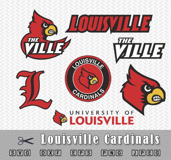Download Louisville Cardinals SVG PNG Vector Files Silhouette Cameo