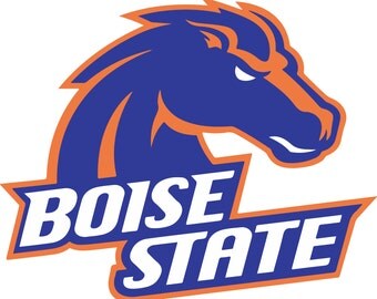 TODAY SALE 20% Boise State Broncos Logos SVG - Vector Design Svg, Eps, Dxf, Jpeg Format for Cricut and Silhouette, Digital download
