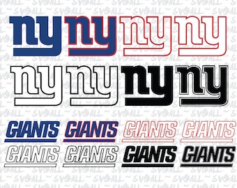 New York Giants Svg Files, New York Giants Png, New York Giants PDF, New York Giants EPS, New York Giants DXF Instant Download