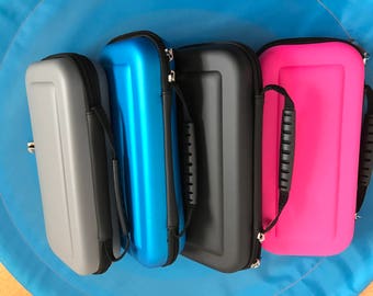 Nintendo switch carrying case hard travel portable case protective case storage zip storage