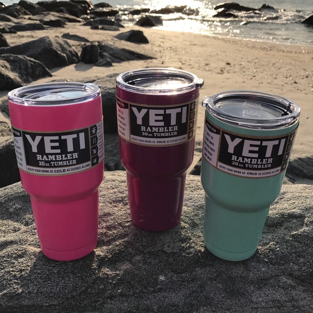 Yeti Sea Foam Powder Coated 20oz