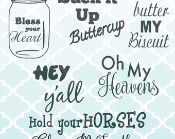 Southern sayings | Etsy