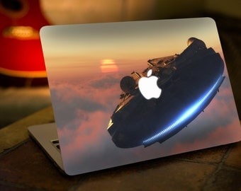 Macbook Decal/ STAR WARS/ Millennium Falcon/ Star Wars Decal/ Star Wars Sticker/ Amazing Decal/ Vinyl Decal/ Geeky Decal/ Laptop Skin -SD025
