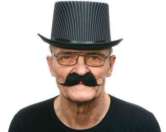 Imperial black mustache (037-LH)