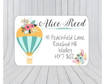 36 x Return address stickers, Address labels, Self adhesive address labels, Address Stickers, Custom address stickers 072