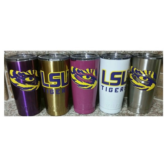 YETI Authentic LSU Tigers Louisiana Yeti Cup 20oz Rambler