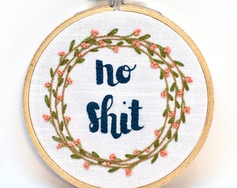 Sarcastic Embroidery 