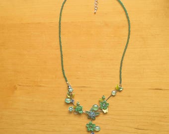 Teal Necklace