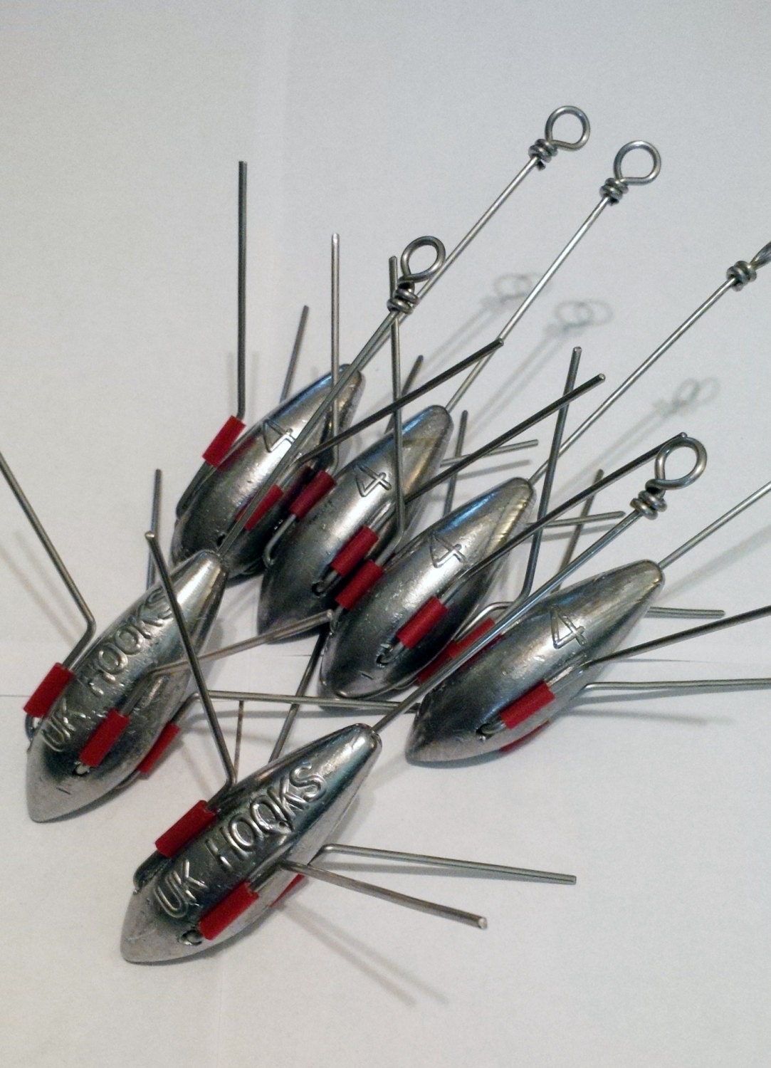 4 oz Sputnik surf fishing weights 6 pieces.