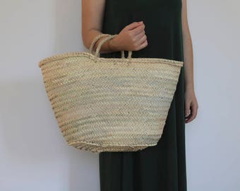Natural Weave Basket, palm basket, shooping bag,home decoration, handmade, eco friendly, rustic baskets ,beach basket, decor.