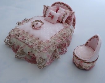 Double Divan Style Bed with Boudoir Chair