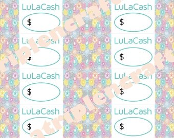 PRINTABLE Cash - Filigree Design - Digital Download (contact me if you want CUSTOM Cash)