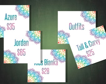 Facebook Album Covers+ New Style || Approved Fonts and Colors || 5x5 inches |50 items, Style & Price || Instant Download