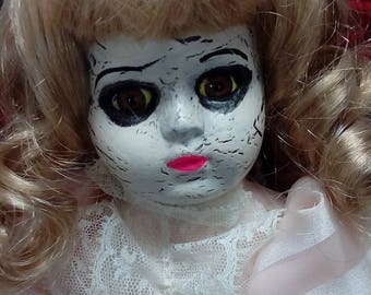 Creepy Vampire Gothic Zombie Doll Walking Dead