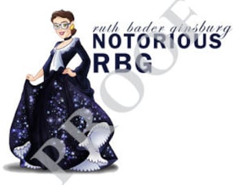 Ruth Bader Ginsburg Ornament 2021