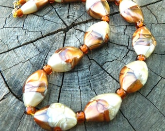 Big beaded chunky necklace anniversary gift for women gift for wife jewelry acrylic beads holiday gift for her birthday gift summer necklace