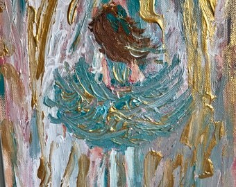 Little Dancer Lexie 8x10 on stretched canvas