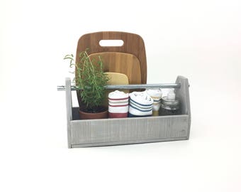 Rustic Wooden Tool Box