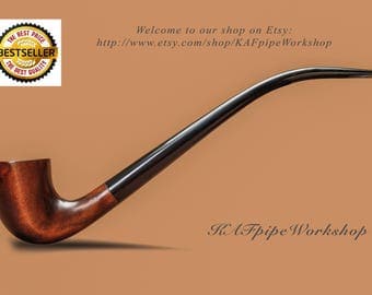 Smoking pipe KAF233/Gandalf pipe/Tobacco pipe churchwarden/Lord of the Ring/Wizard pipe LOTR/Hobbit pipe/Sherlock Holmes pipe/Long stem pipe
