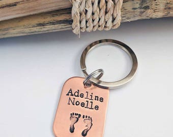 Father's Day Key Chain, Father's Day Gift, Gift for Husband, Gift for Dad from Son, Gift for Dad from Daughter