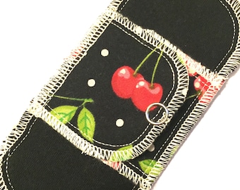 Organic Mini Pantyliner Moonpads Cotton Cloth Pads - Cherry