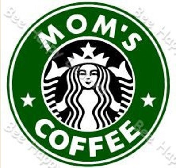 Starbucks Logo SVG MOM'S COFFEE