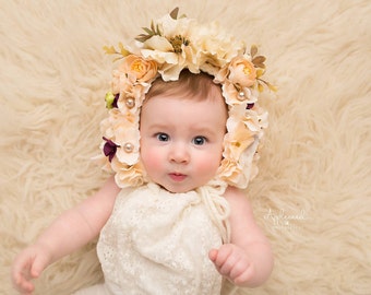 Flower Girl Dresses Newborn Photo Props Baby Hats by FashionTouch